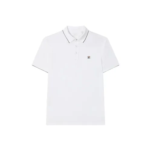 FILA Modern Heritage Polo Мужской Стандартный Белый