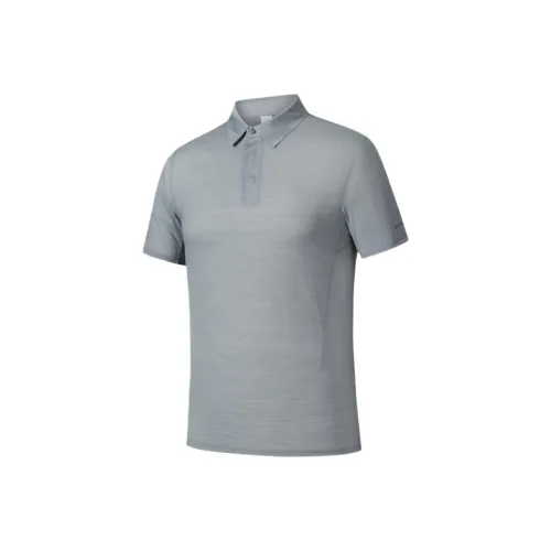 ANTA Life Collection Поло Мужское Monet Серый 5