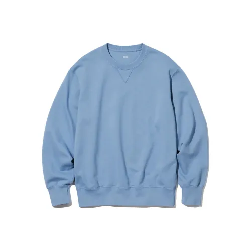 UNIQLO Свитшот Унисекс Небесно-Синий