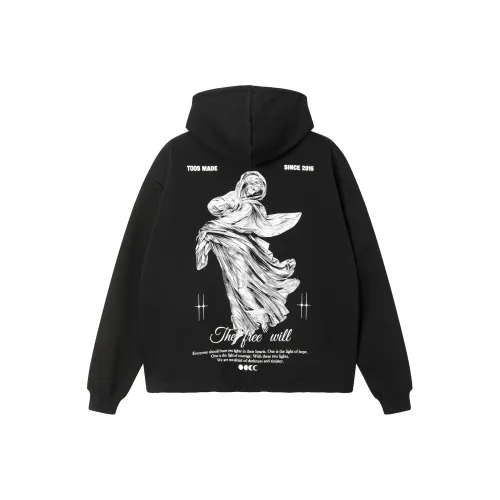 Toos. Мужские черные свитшоты