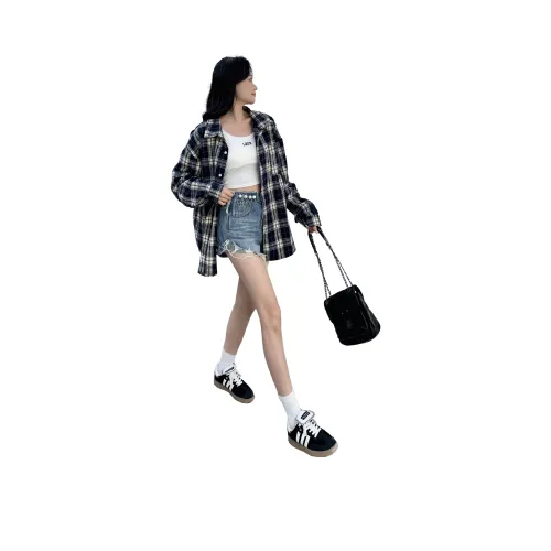 Paddy Julia Рубашка Унисекс Темно-синий