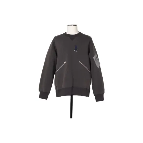 Sacai FW23 Толстовка Мужской Серый