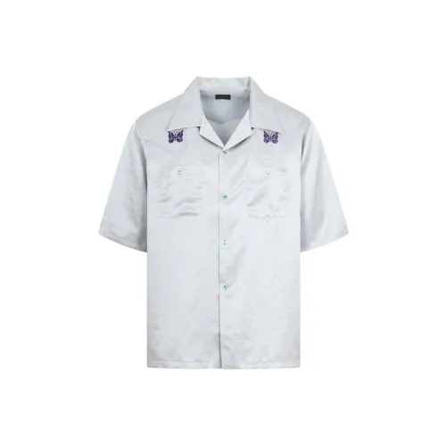 Needles Collaboration Серые Мужские Рубашки