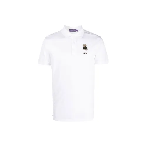 Ralph Lauren Purple Label Поло Мужское Белое