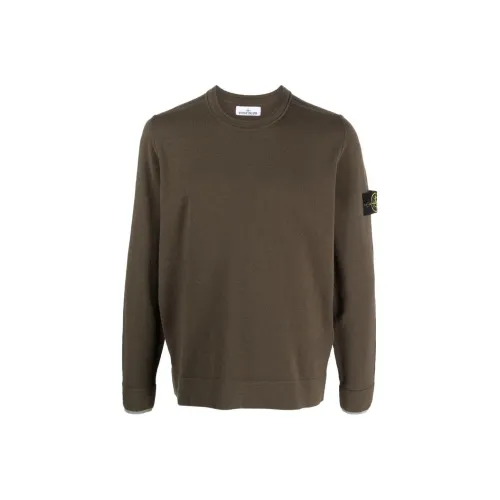 Stone Island Коричневый Мужской Свитшот