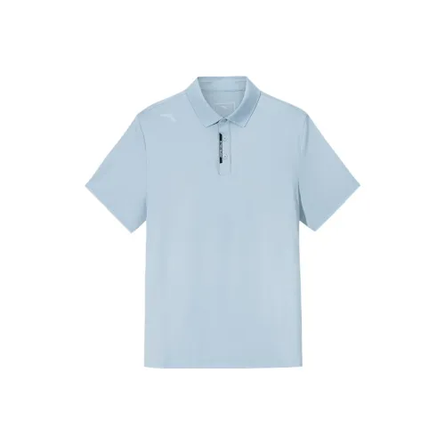 ANTA Variety Тренировки Коллекция Поло Мужской Светло-Синий