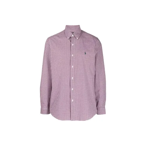 Polo Ralph Lauren Рубашка Мужская Бордовая