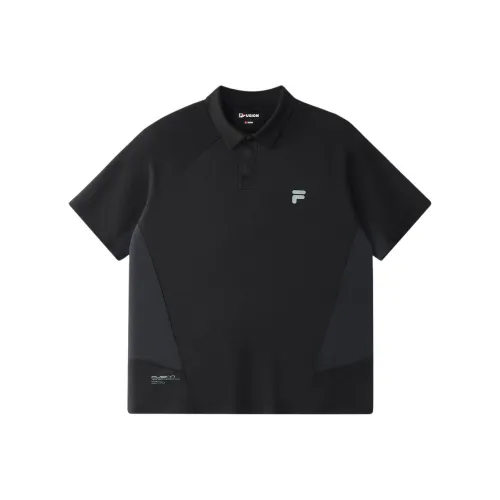 FILA FUSION URBAN TECH Мужская поло рубашка черного цвета