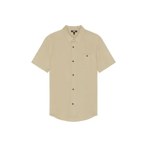 PAIGE Бежевые Мужские Рубашки