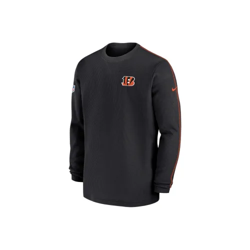 nike NFLCincinnati FW24 Bengals Sideline COACH Свитшот Мужской Черный