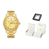 Золотистый стальной браслет [Лимитированная подарочная коробка]