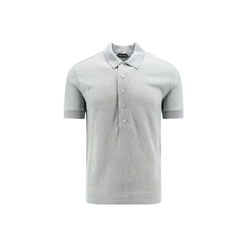 TOM FORD SS24 Поло Мужское Серое