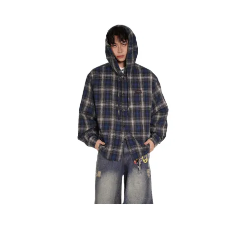 OASISVR Синий Серый Унисекс Рубашки