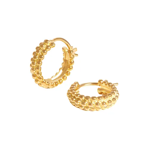 Серьги Missoma 18K Gold Unisex Gold