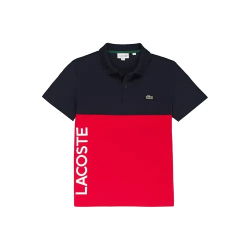 LACOSTE Collaboration Мужская Поло Красная