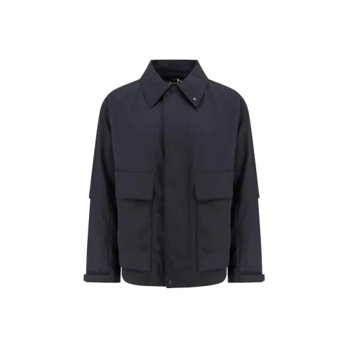 HERNO SS25 Куртки и Пальто Мужской Темно-синий