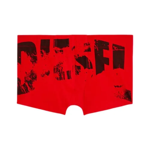DIESEL Трусы Мужские 1 Пачка Красный