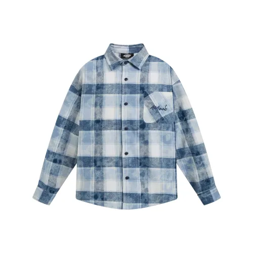 404MOB GANG Рубашка Унисекс Haze Синий