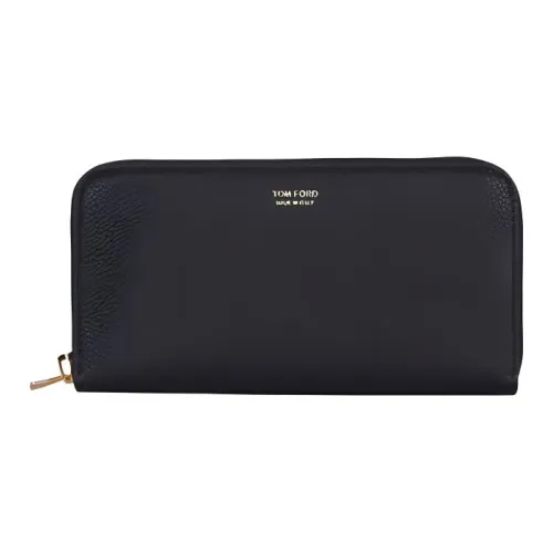 TOM FORD Кошелек из телячьей кожи мужской черный