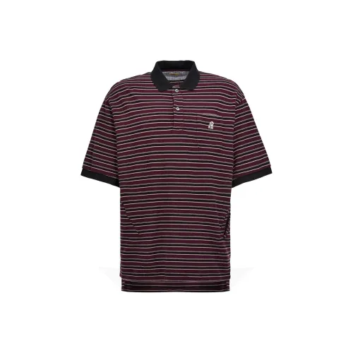 Undercover Темно-красная мужская поло