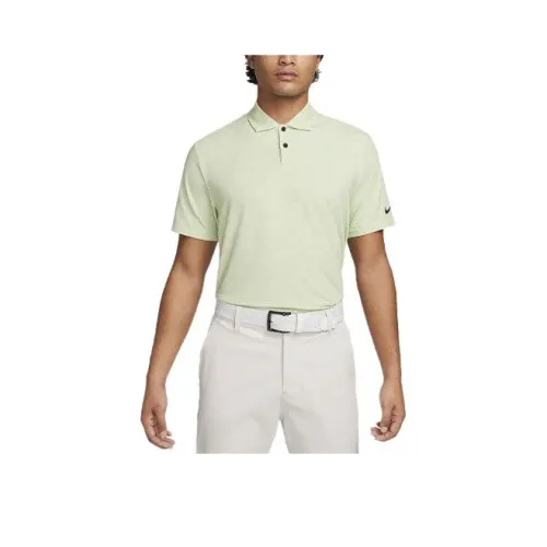 Мужское поло Nike Dri Fit Tour светло-зеленое