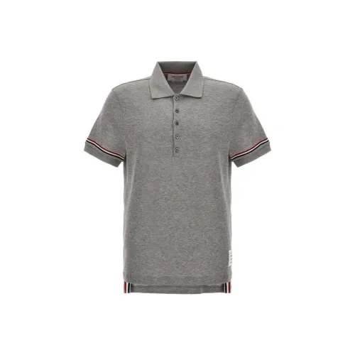THOM BROWNE· Polo Мужское Серое
