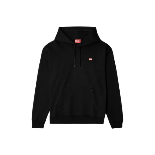 DIESEL Мужские черные свитшоты