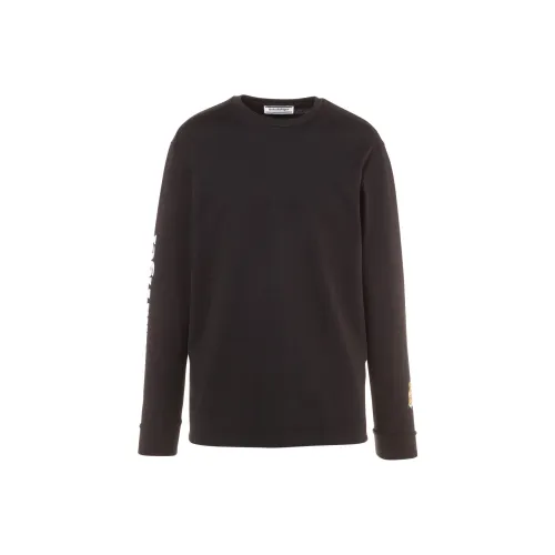 Onitsuka Tiger LS Графический Т-शरц Свитшот Унисекс Темно-синий