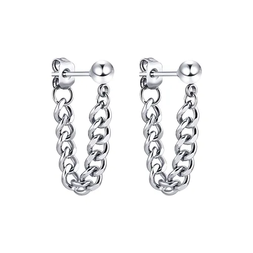 MUSTKOO Серьги из титанового стального сплава унисекс