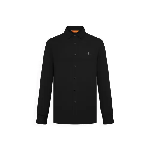 Biyin Leufen Cool Sunscreen Series Рубашка Мужская Черная