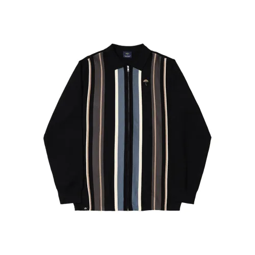 HELAS Bundy Full Zip KNIT Поло Унисекс Черный