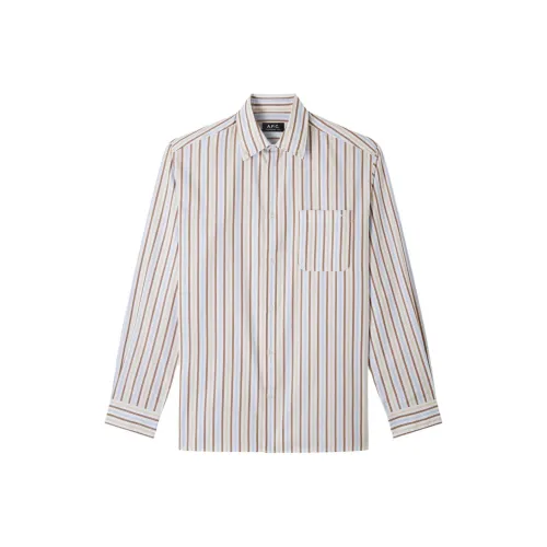 A.P.C. Joint Paragraph Vanilla Мужская Рубашка