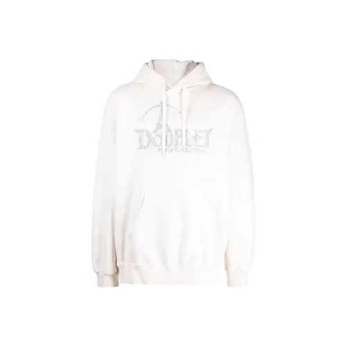 Doublet Белый Мужской Свитшот