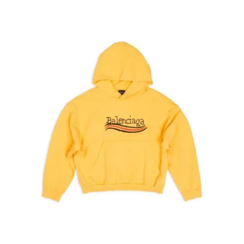 Balenciaga FW24 Свитшот Регулярный крой Унисекс Желтый