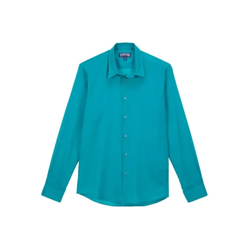 VILEBREQUIN Blue Мужские Рубашки