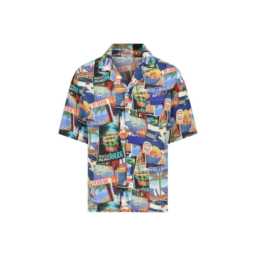 RHUDE Многоцветные Мужские Рубашки