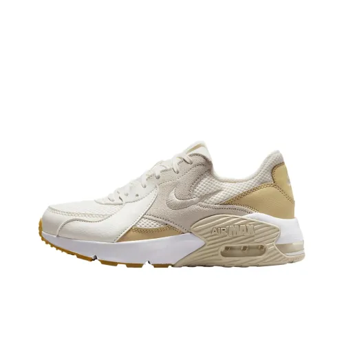 Nike Air Max Excee Low Топ Повседневные Беговые Кроссовки Женские Бежево-Коричневые