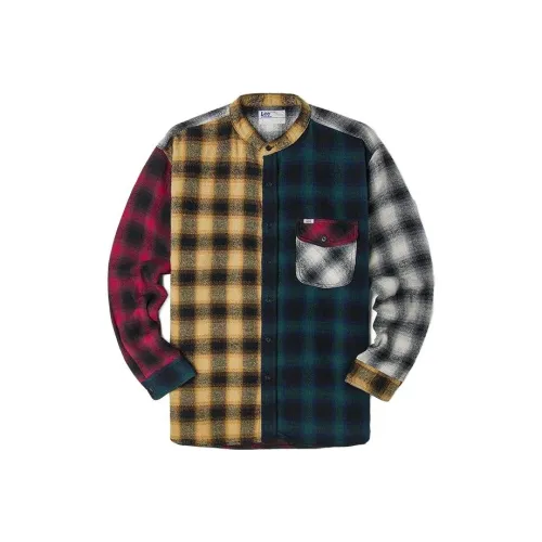 Lee совместный бренд модель Желтая Мужская рубашка