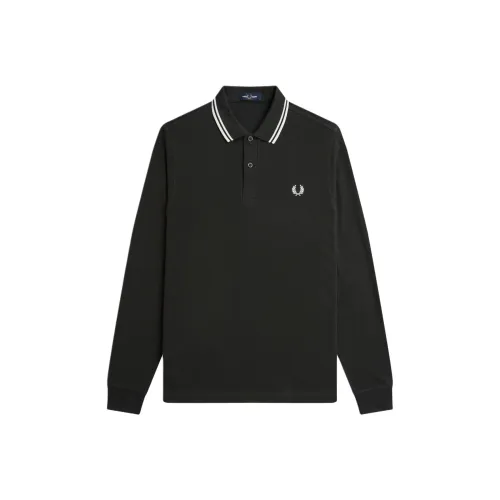 FRED PERRY Мужская черная поло