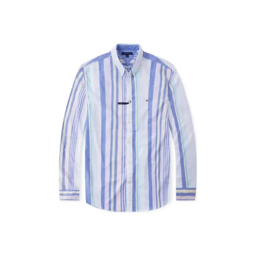 Tommy Hilfiger Мужские Синие Рубашки