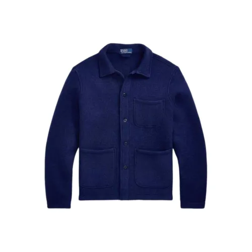 Polo Ralph Lauren SS25 Куртки и Пальто Мужской Темно-синий