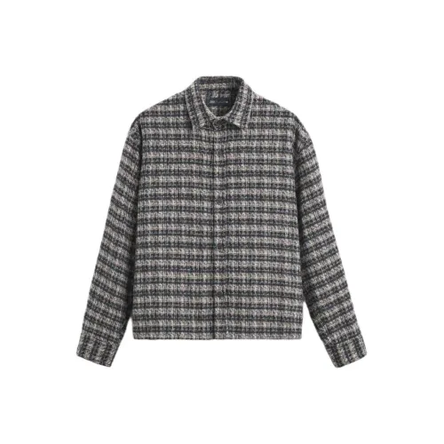 ZARA Коричневые Мужские Рубашки