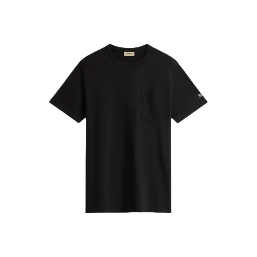 WOOLRICH Мужские черные T-рубашки
