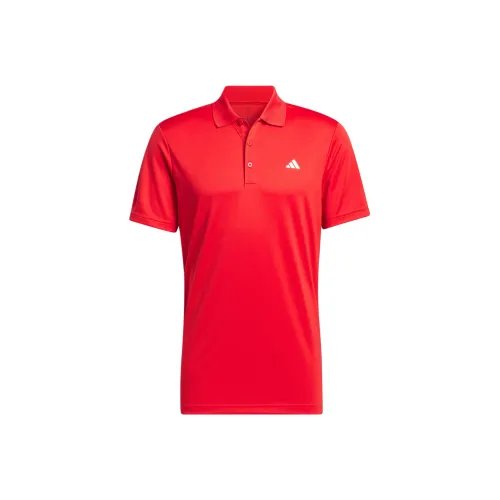 Adidas Performance Polo Polo Мужское Красное