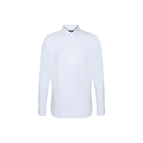 Satchi Небесно-голубой Мужские Рубашки