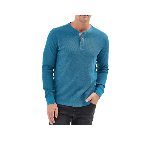 Lee совместный бренд Иран Синий Мужская Рубашка