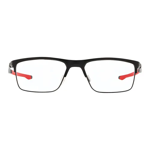 Oakley Титан Прямоугольные Оправы для Очков Унисекс Черные