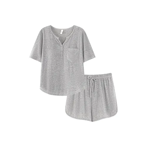 ROMANTIC·SPRING Пижамный комплект Женский Светло-серый