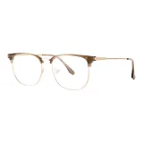 Холодный Коричневый L бледный Золотой 0 степень анти-Синий Свет Плоская подошва Зеркальце