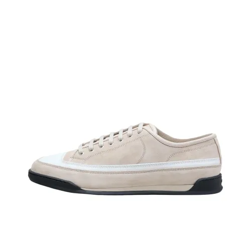 JOHN LOBB Court Low Top Скейтборд Кроссовки Мужские Бежевые